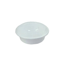 Load image into Gallery viewer, 24 OZ MICROWAVE SAFE 원형 용기 150개 세트
