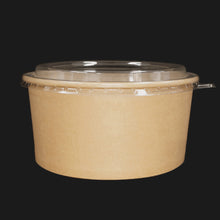 Load image into Gallery viewer, 185파이 1800ml 300개 (크라프트, 뚜껑 별도)
