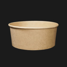 Load image into Gallery viewer, 150파이 800ml 300개 (크라프트, 뚜껑 별도)
