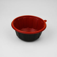 Load image into Gallery viewer, 탕용기 SM-195 파이 대 400개 블랙 용기 뚜껑 SET
